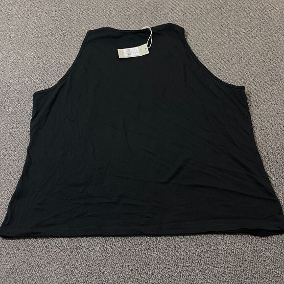Boden Shirt Womens Size US 20-22 UK 22 Black Tank Sleeveless Pullover - Picture 6 of 11